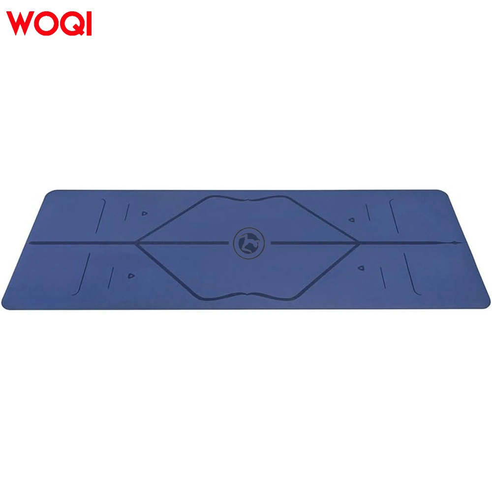 High Quality Customized Fitness 5mm German Yog Yoga Mat Non Slip, Yoga Matt, Natural PU Rubber Black Premium Yoga Mat with Logo