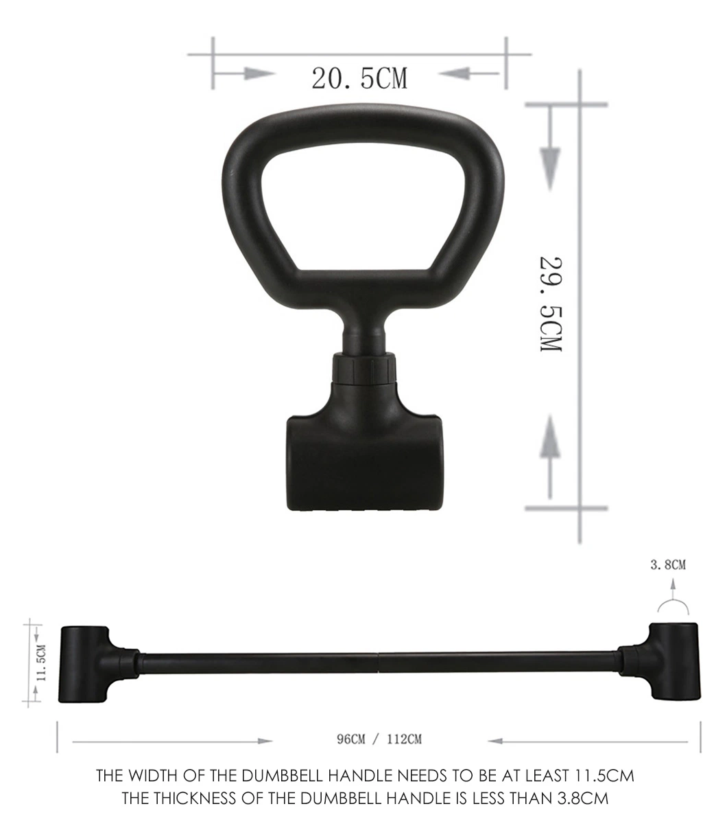 Hot Selling Dumbbell Transformer Handle Adjustable Weight Grip Kettlebell Clip Dumbbell Clip