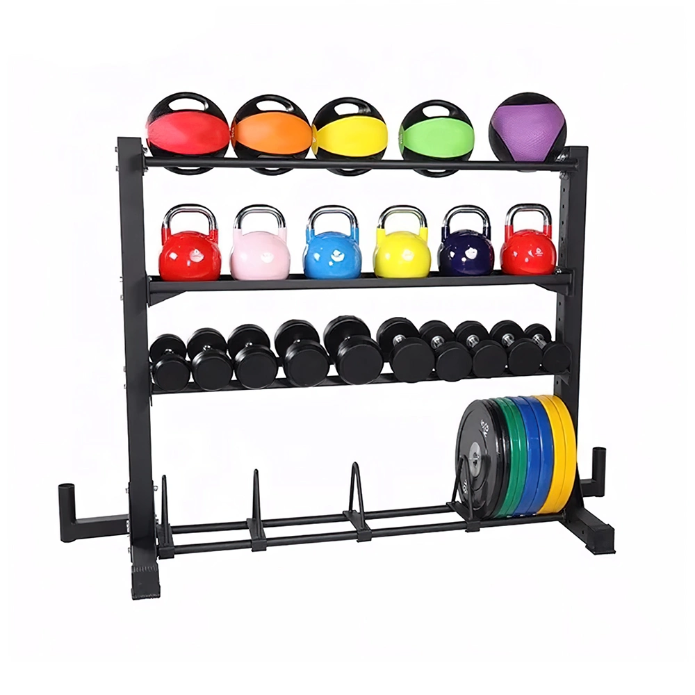 Sturdy Commercial Combination Gym Weight Mass Storage Rack