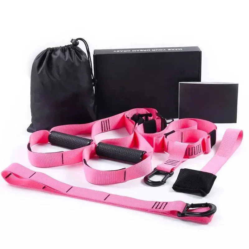 Portable Fitness Training with Resistance Bands for Easy Use