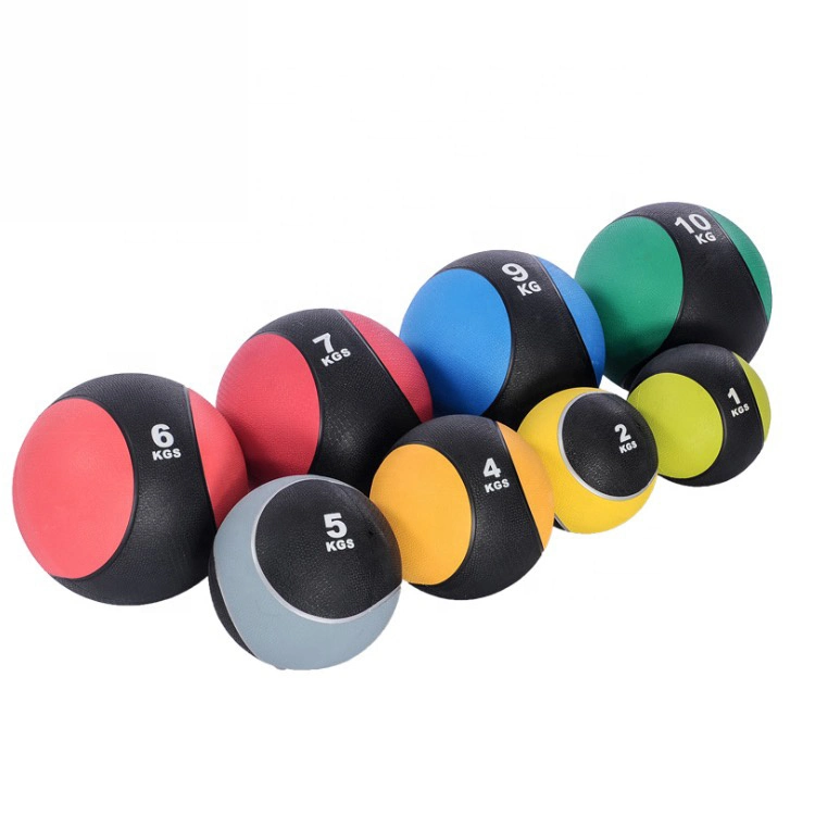 Two Colors Medicine Ball Gym Accessories Weightlifting Ball