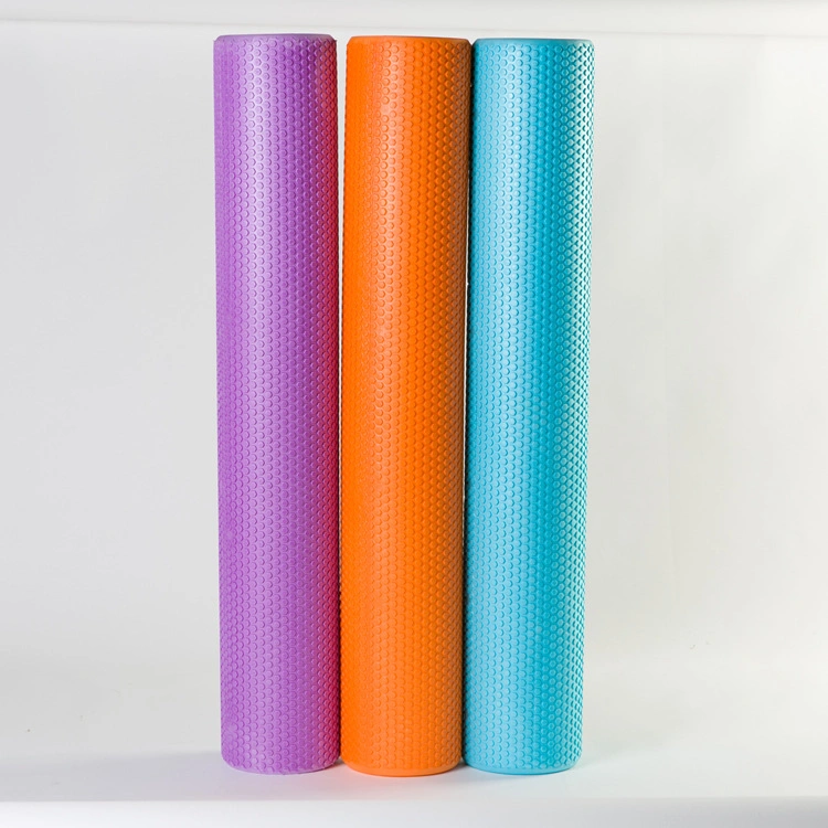 High Density Strong Round Yoga EVA Foam Back Rollers for Yoga, Fitness, Exercise, Massage, Muscle Recovery