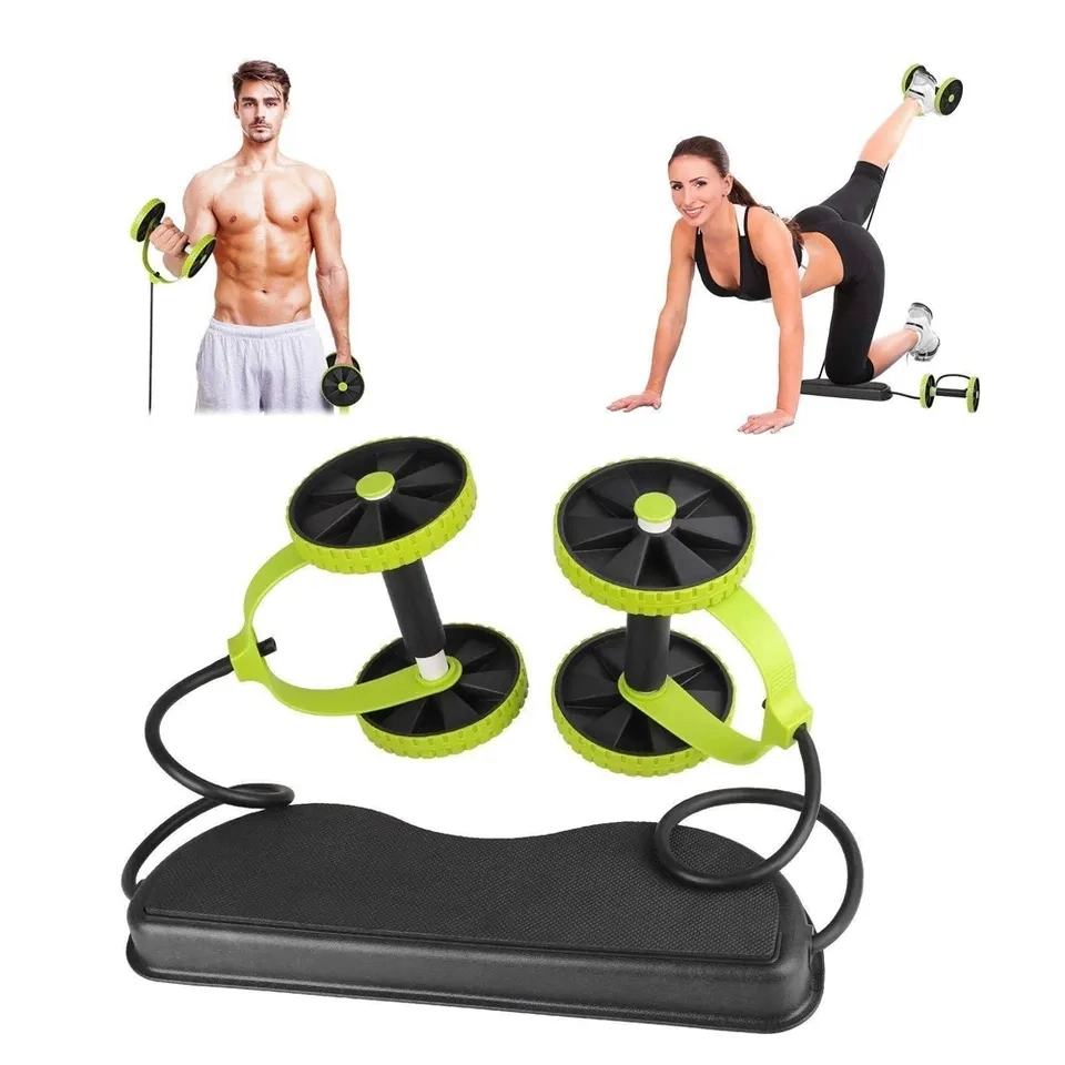 Training Multifunctional Muscle Exercise Abroller Fitness Abdominal Wheel with Resistance