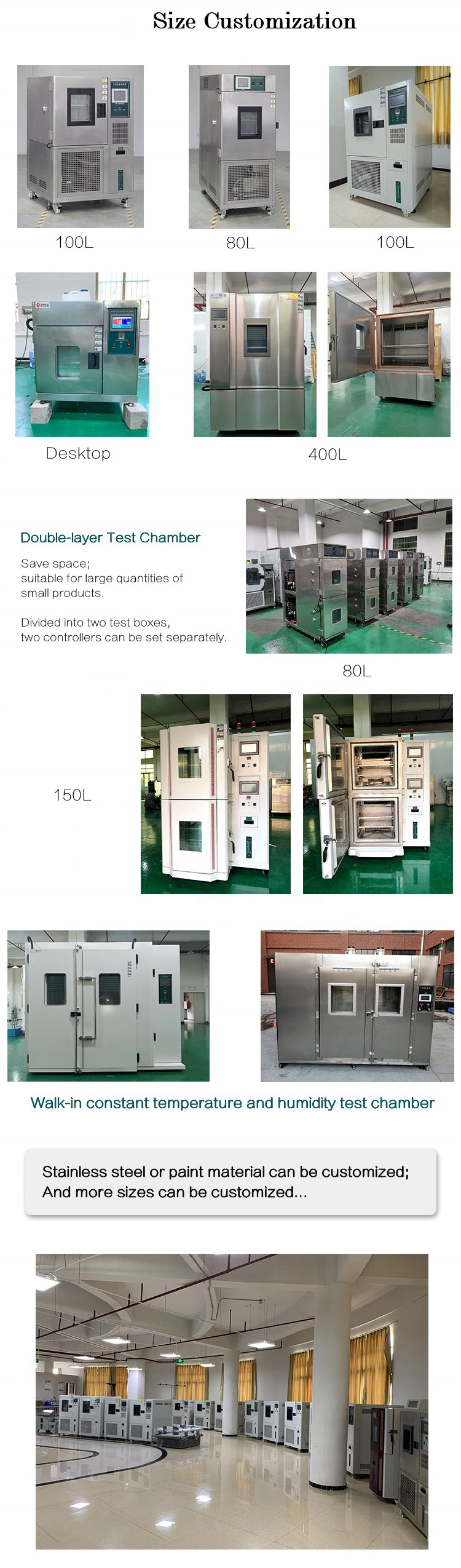 Constant Humidity Temperature Chamber Climatic Environment Test Chamber