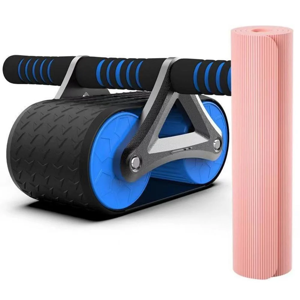 Abdominal Exercise Ab Roller Exercise Wheel Fitness Equipment Roller Wheel for Automatic Rebound Assistance and Resistance Springs Bl21126