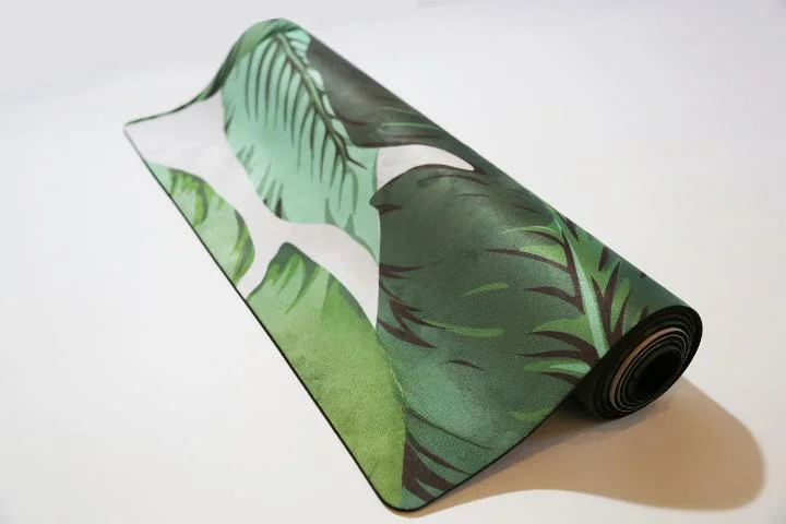 Hot Luxuriously Soft Thick Non-Slip Printed Designed Grip Pilates Yoga Mat