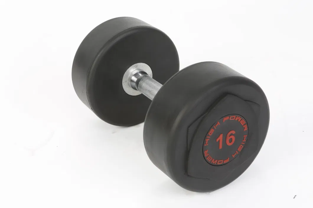 Rubber Coated Dumbbell for Strength &amp; Conditioning Training