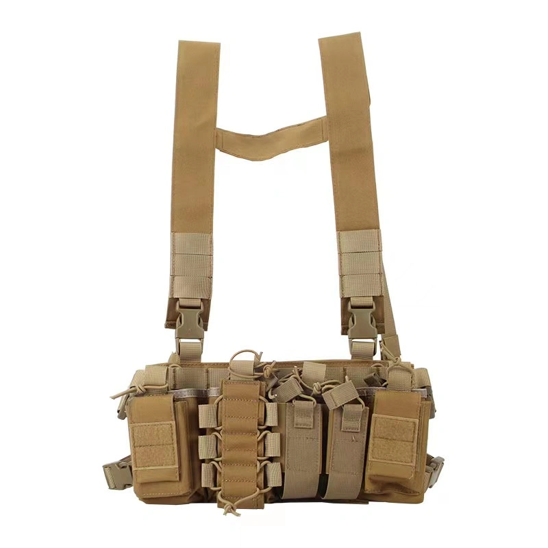 Yuemai Multi-Functional Tactical Armour Light Weight Military Chest Rig Vest Quick Release Paintball Vest