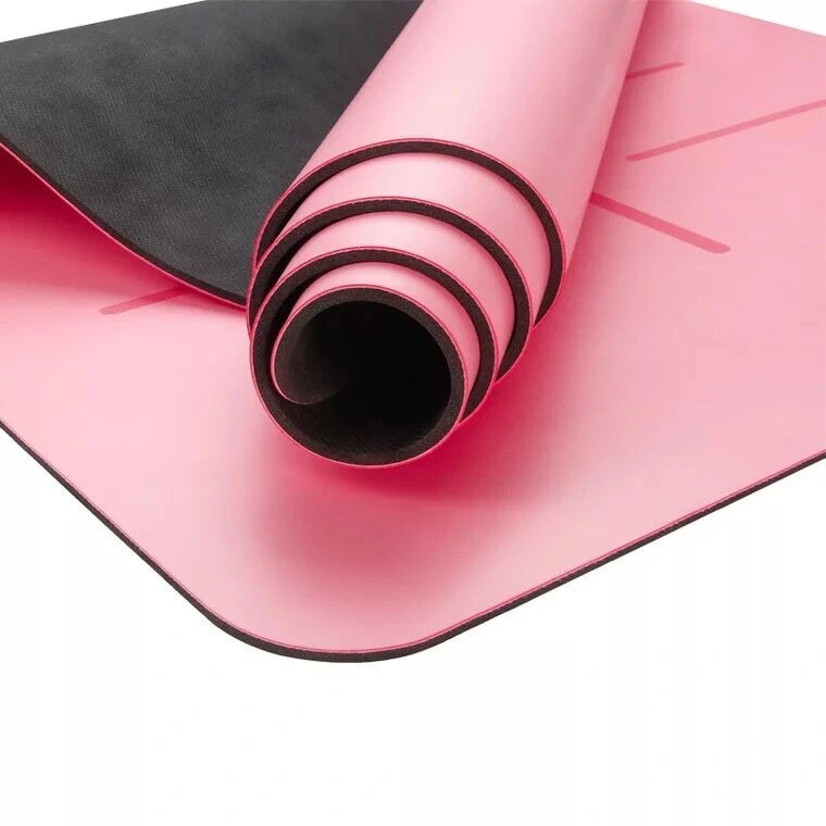 EVA TPE PVC Color Printed Rectangular Non-Slip Fitness Yoga Mat