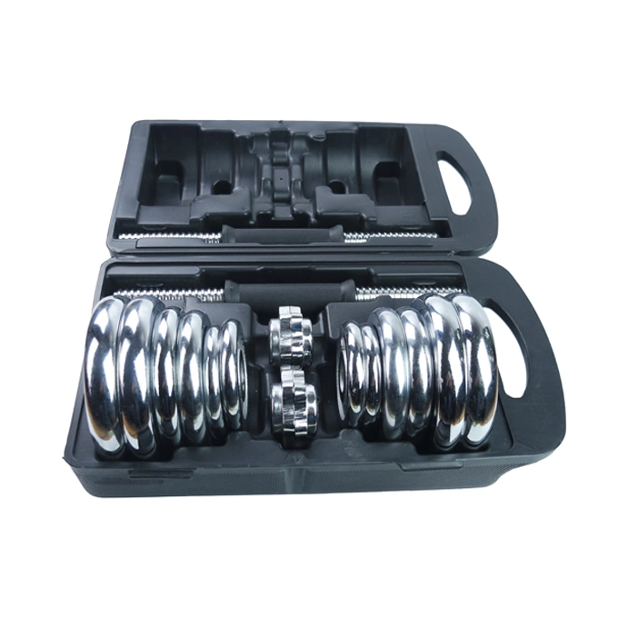 Economic Gym Equipment Chromed Coated Cast Iron Weight Plate Barbell Dumbbell Weight Plate