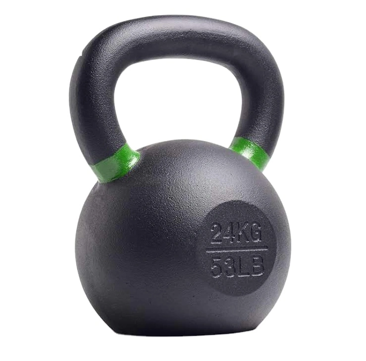 China Wholesale Weight Lifting Gym Kettlebell Bodybuilding Powder Coated Cast Iron Kettlebell