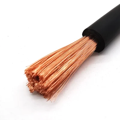  Welding Cable Price Stranded Copper Conductor Rubber Insulation Battery Cable Welding Cable Electric Wire