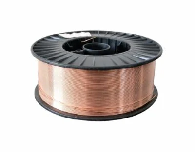  0.8mm 15kg Plastic Metal Spool Copper Coated Wire Welding Sg2 Er70s-6