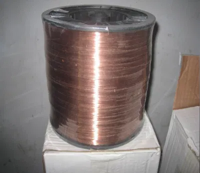 0.6/0.7/0.8mm Copper Coated Mild Steel Welding Wire for Coil Nails