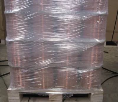 0.6/0.7/0.8mm Copper Coated Mild Steel Welding Wire for Coil Nails