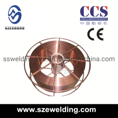 CO2 Gas Shielded MIG Welding Wire Er70s-6, BS300 Metal Spool