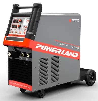  MIG Pulse Gap Weld Multiple Function 3 in 1 Welder Pre-Set Synergy 300A Semi-Automatic Industrial Equipment Aluminum Stainless Welding Machine 15kg Wire 3phase