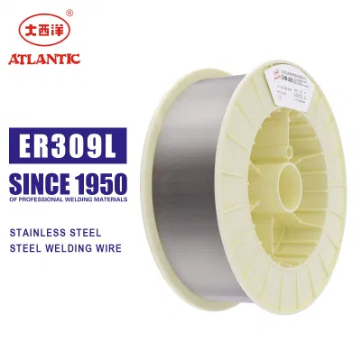 Atlantic 5kg White Spool Packed OEM Packing Er309L MIG Solid Wire for Stainless Steel