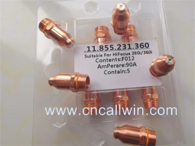 Electrode Copper 150A Bk277292 for Cutting Stainless Steel and Brass