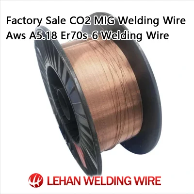  Professional Welding Wire China Soldering Er70s-6 Low Carbon Steel Copper Coated Air Protection MIG Welding Wire Bright Copper 0.8mm 20kg Spool MIG Welding Wire