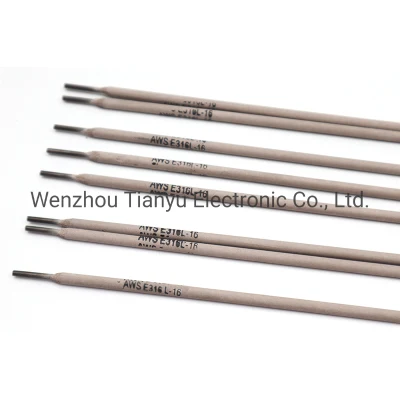 Aws E316L-16 Filler Rod for Stainless Steel Welding Electrodes