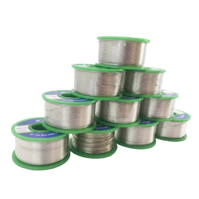  0.8 mm Cheap No Flux Unleaded Stained Glass Tin Lead Rosin Core Welding Coil Sn42bi58 Tin Bismuth Solder Wire for Soldering Electronics