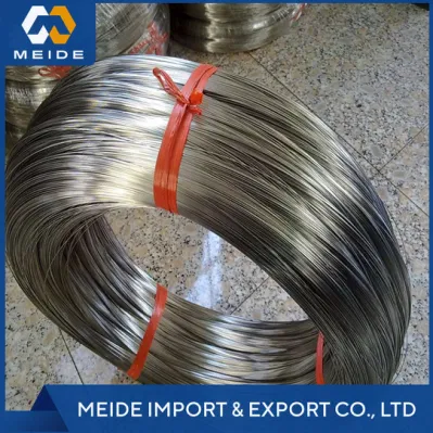  High Quality Titanium Wire 1mm 1.5mm 2mm 3mm Gr2 Gr5 Nickel Titanium Shape Memory Alloy Thin Titanium Wire Price