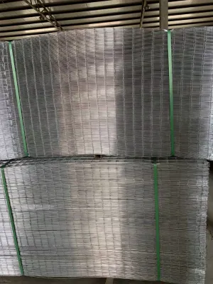 Heavy 12.5 Gague Galvanized After Welding Welded Wire Mesh 1 Inch Square Hole