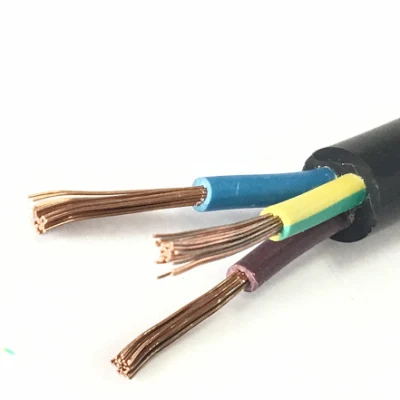  Factory Customized Copper Conductor Insulated Wire Welding Electrical Cables Shield Control Electric Power Cable