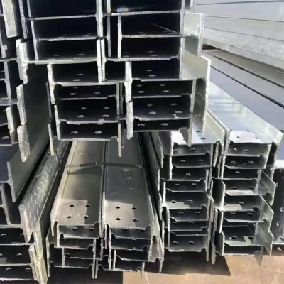  Q355 High Strength G300 Hot DIP Galvanized Steel Column Iron Post Cutting Customized Profile Carbon Steel Universal Beam Structural Steel H Beam for Birdge