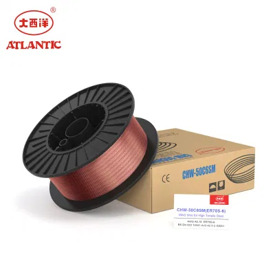 Atlantic Brand Flux Cored Welding Wire Aws a 5.18 Er70s-6 TIG MIG Welding Wire for Mild Steel Er70s-6