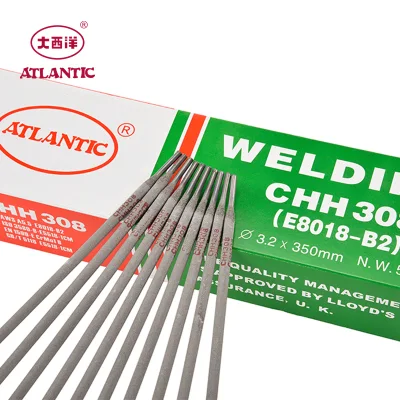 Welding Electrode E8018-B2 Atlantic Welding Consumables for Boiler High Pressure Vessels