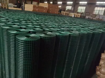 Heavy 12.5 Gague Galvanized After Welding Welded Wire Mesh 1 Inch Square Hole