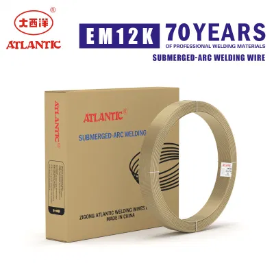  Atlantic CO2 Welding Wire Submerged Arc Welding Wire Em12K Stainless Steels Flux Cored Welding Wires Low Price