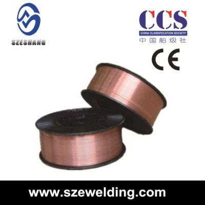 Drum Packing Welding Consumables Welding Wire (ER70S-6) Made in China