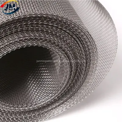  Stainless Steel Duplex Wire Mesh Ss 304 316/Galvanized Square Woven Filter Plain Twill Dutch Knitted Sintered Mesh for Sieving Filtering Filtration Mining Sieve
