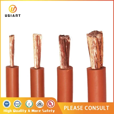 Welding Machine 1/0 2/0 Flexible Rubber Welding Wire Cable PVC Rubber Neoprene Insulation