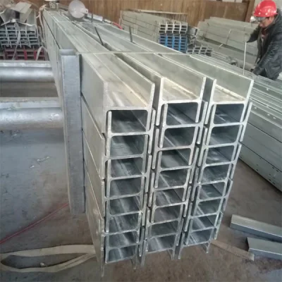 2021 New Wholesale Price High Quality Galvanized H Beam Fence Post Universal Column Metal Part Weld H Beam Solar Bem Column PV H Beam Ipe W6X9 Steel Beam