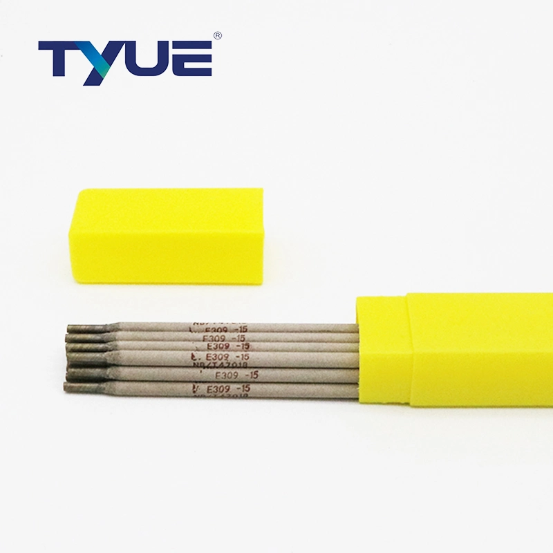 Tyue Stainless Steel Smaw Welding Electrodes Equal to Excalibur E309-15, E309L-15 E309-16, E309L-16