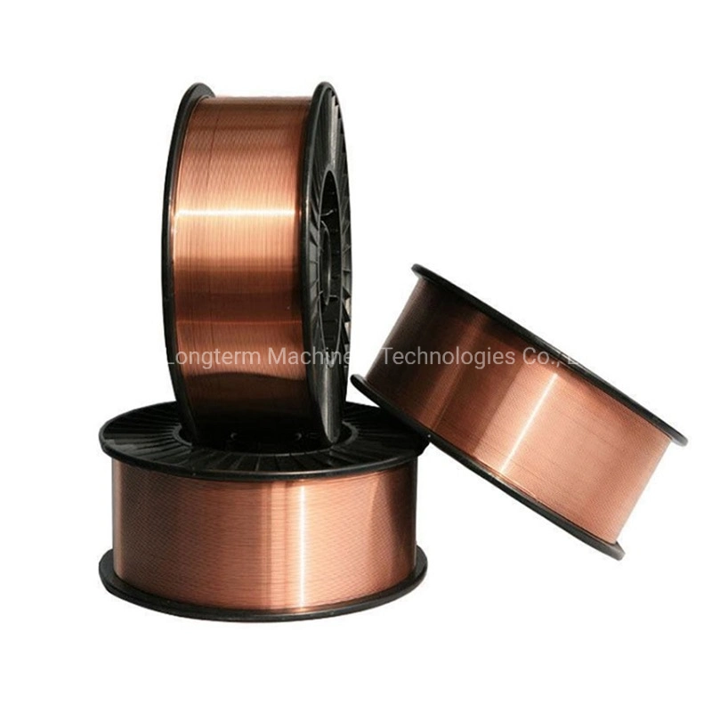 Copper Coated Gas Shield Arc Welding Wire, CO2 Gas Shielded Copper Coated Welding Wire~