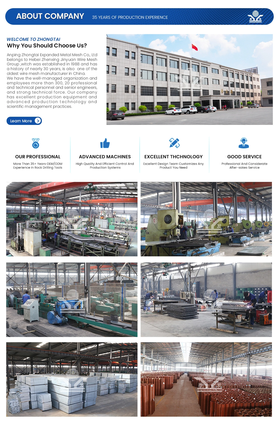 Zhongtai Galvanised Wire Mesh Panels 10 X 10 X 2 X 1000mm X 15m Welded Wire Mesh panel China Wholesalers 2X2 Wire Panels