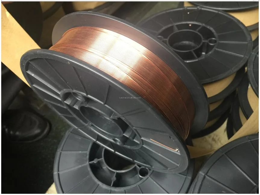 Fast Dispatch Sample Available CO2 MIG Copper Coated Welding Wire 0.5kg/Spool Er70s-6 for Welding Building