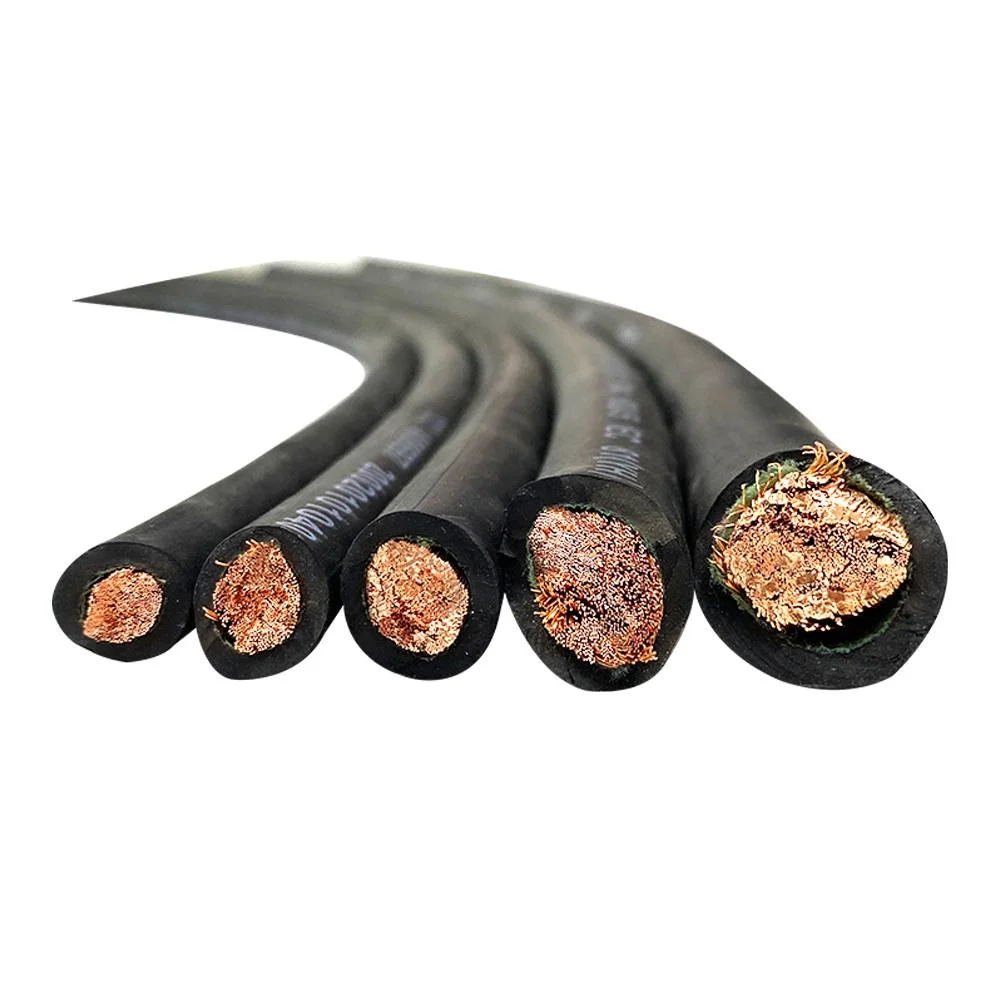 Hot Sale 25mm-95mm Flexible Copper Battery Welding Cable Electric Wire