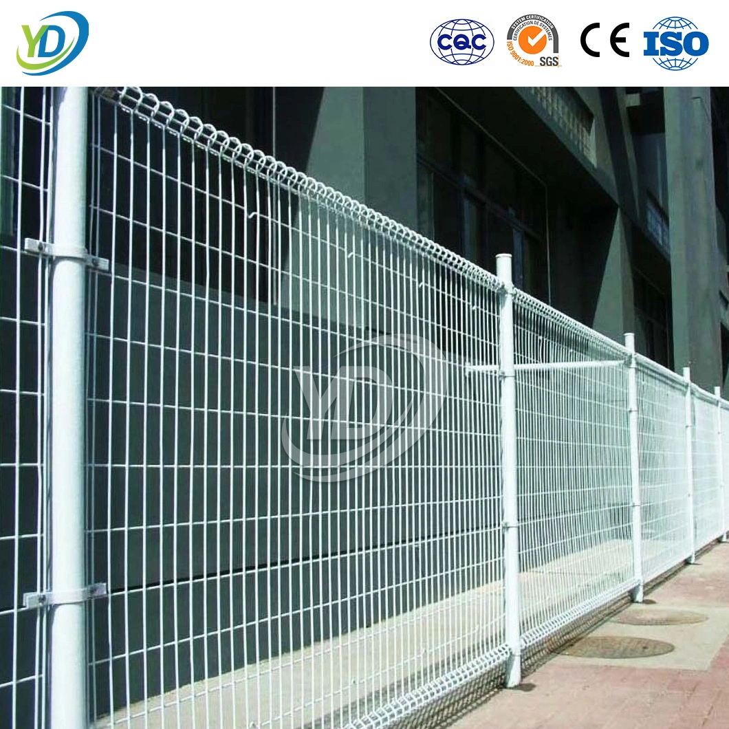 Yeeda 6 FT Welded Wire Fencing China Wholesalers Heavy Gauge Welded Wire Mesh 48 X 2 X 2200 mm Column Dimensions Ornamental Loop Wire Fence