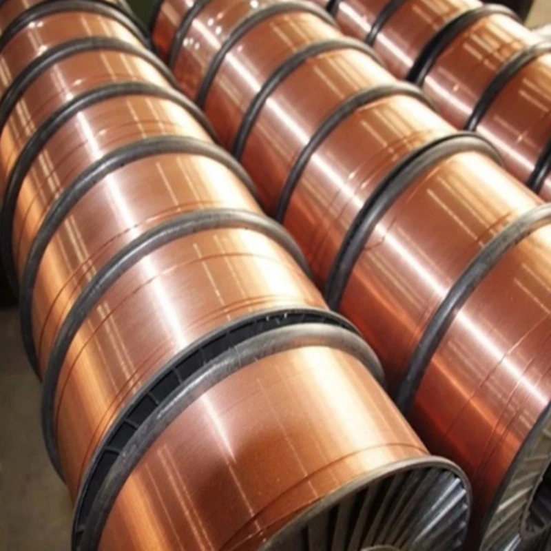 Factory Direct Sales Welding Copper Wire Gas-Shielded Aws Er70s-6/ Er50-6 Carbon Steel Building Material 5kg/15kg MIG Top Choice