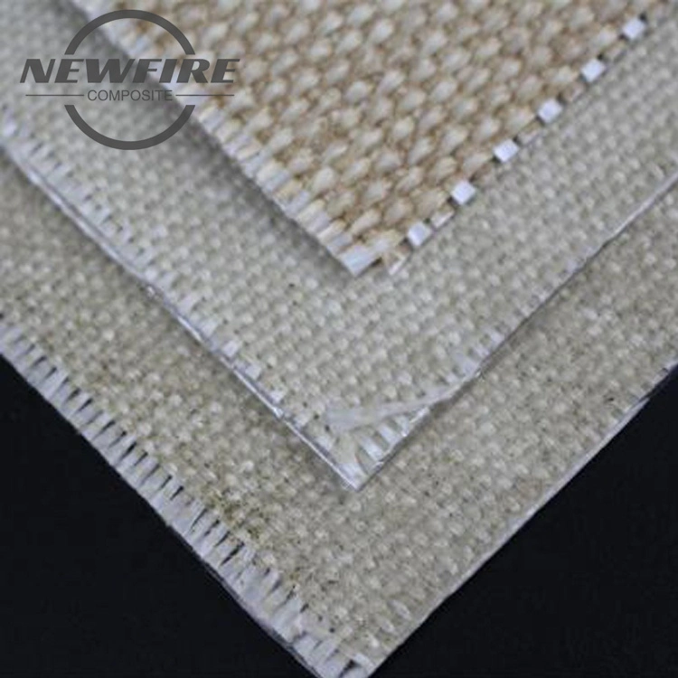 High Temperature Vermiculite Coated Fiberglass Fabrics Thermal Insulation Material for Fireproof and Welding High Quality Vermiculite Fiberglass Products