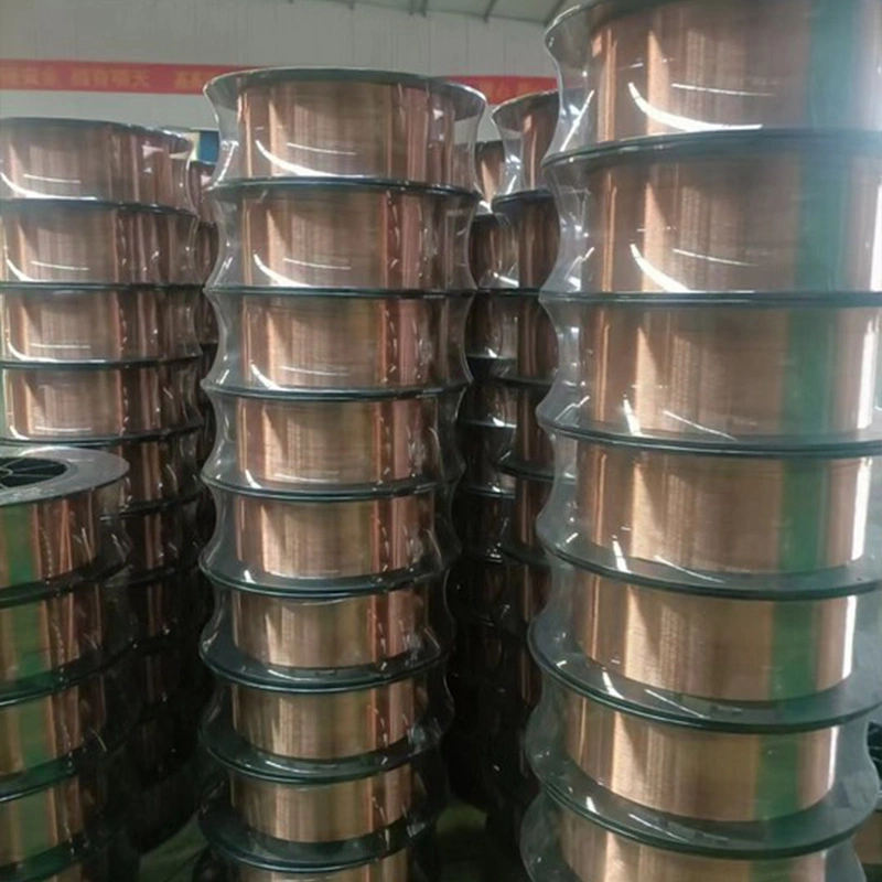 Factory Direct Sales of Solid Welding Wire 0.8mm 5kg/15kg/20kg/Roll MIG Copper Plated Welding Wire Er70s-6 CO2 Welding Wire