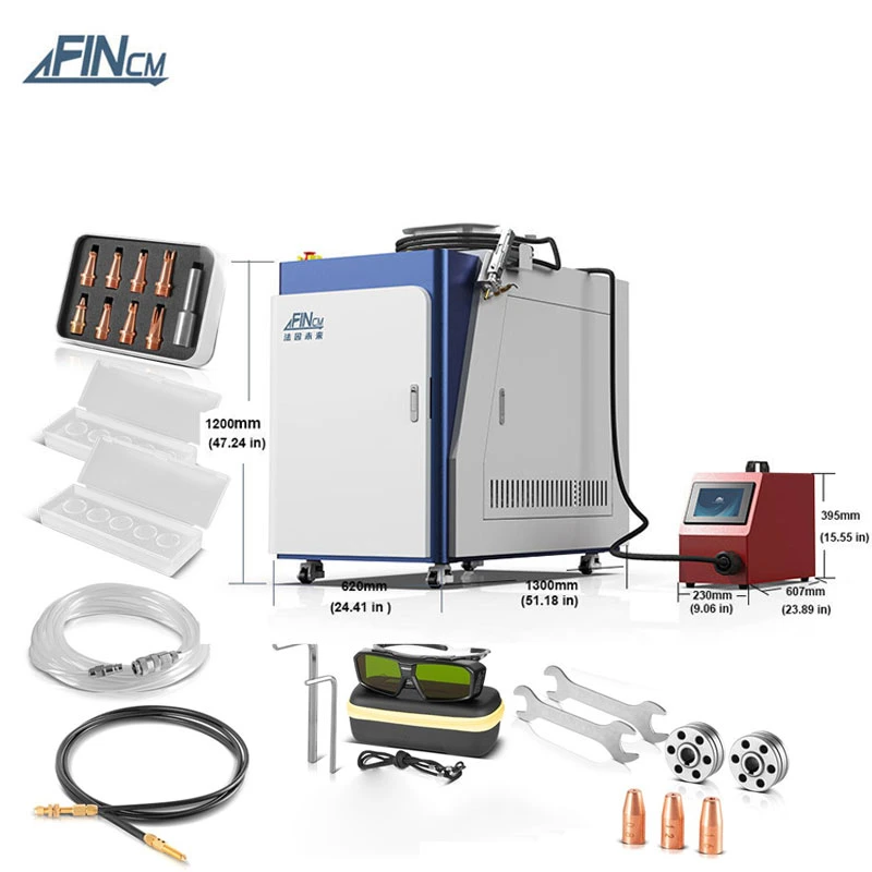 4 in 1 Cutting Cleaning Welding Fiber Laser Equipment for Metal Steel Tube Carbon Stainless Steel Aluminium Metal Iron Inox Soldering