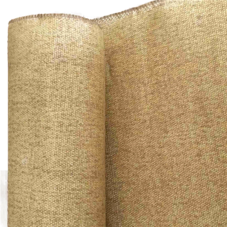 High Temperature Vermiculite Coated Fiberglass Fabrics Thermal Insulation Material for Fireproof and Welding High Quality Vermiculite Fiberglass Products