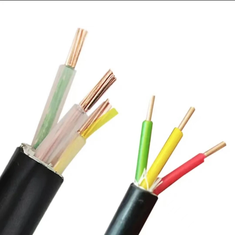 Multicore Copper Core Polyethylene Insulated Polyethylene Sheathed Flame Retardant Circular Wire